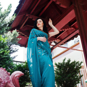 Scarlett red long dress